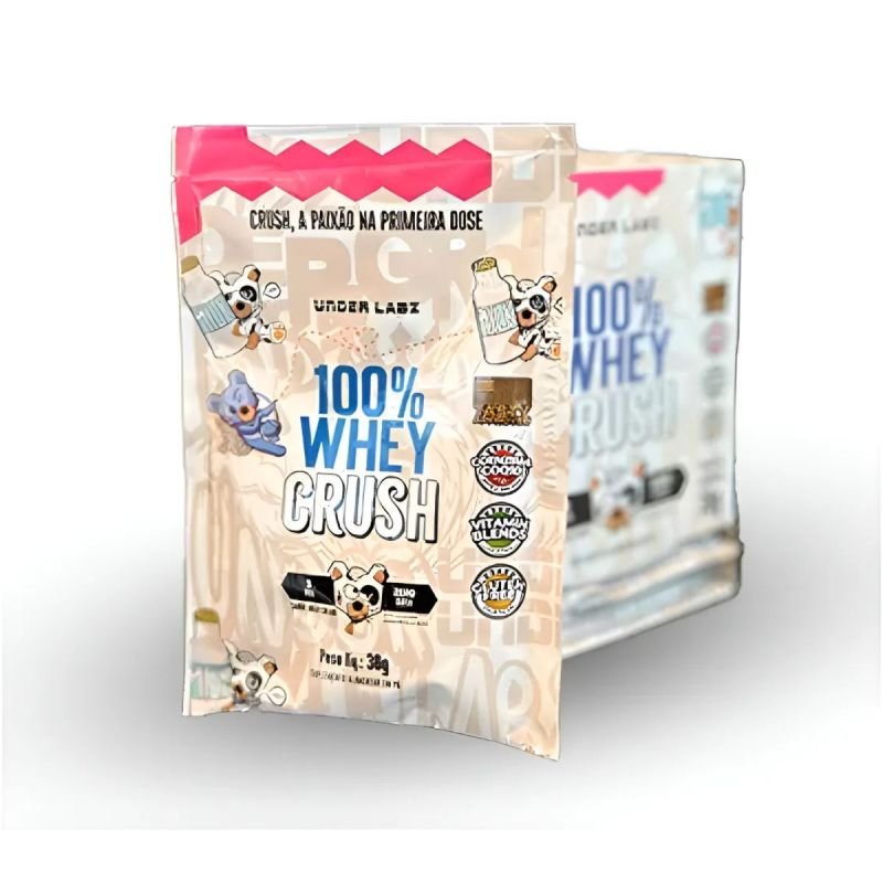 100% Whey Crush sabor Millk 30g Under Labs