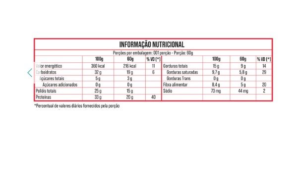 BOLD BOMBOM CROCANTE 60G
