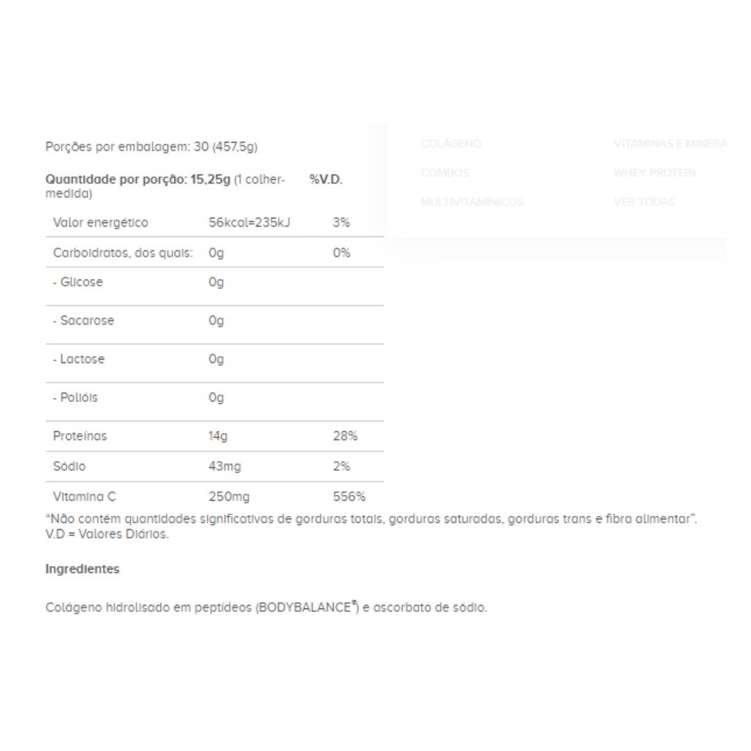 COLLAGEN ESSENTIAL PROTEIN LATA 457,5G/30DS