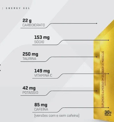 ENERGY GEL 30G DUX CARAMELO COM CAFEINA