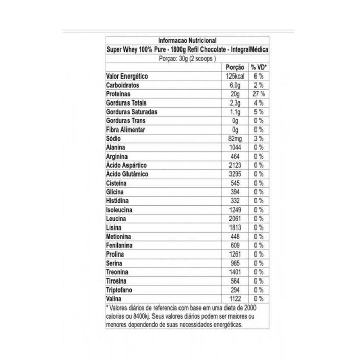 WHEY PROTEIN 100% CHOCOLATE 907GR INTEGRALMEDICA