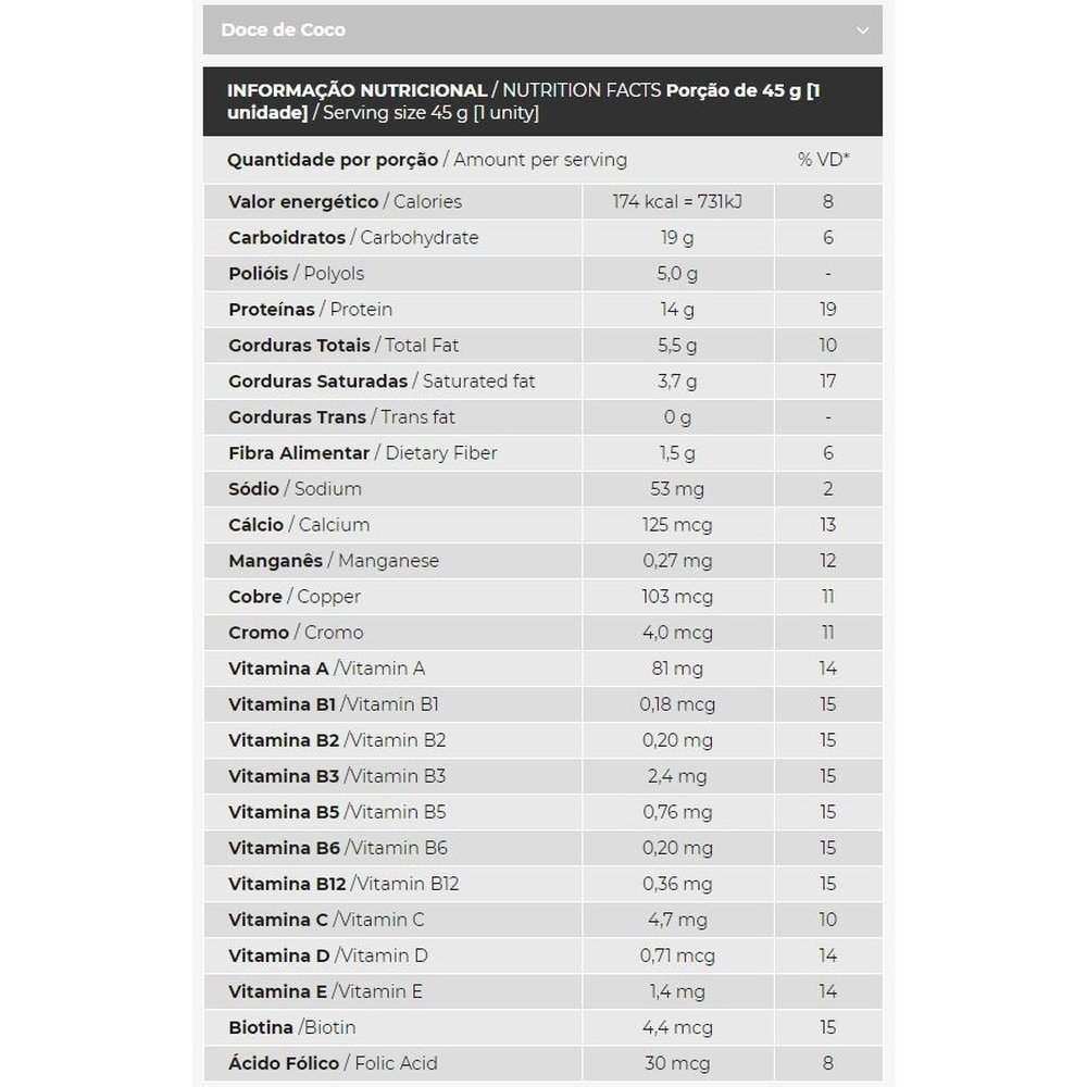 PROTEIN CRISP INTEGRALMEDICA 45G COCO