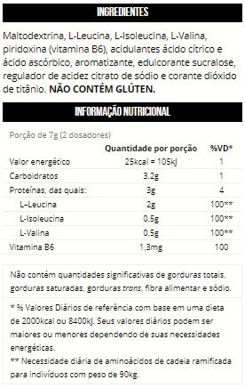 BCAA DRINK 4:1:1 280GR SABOR LIMÃO MAX TITANIUM