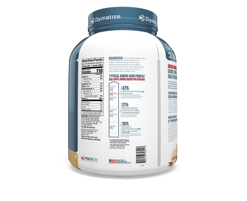 ISO100 5LBS (2.3KG) GOURMET VANILLA