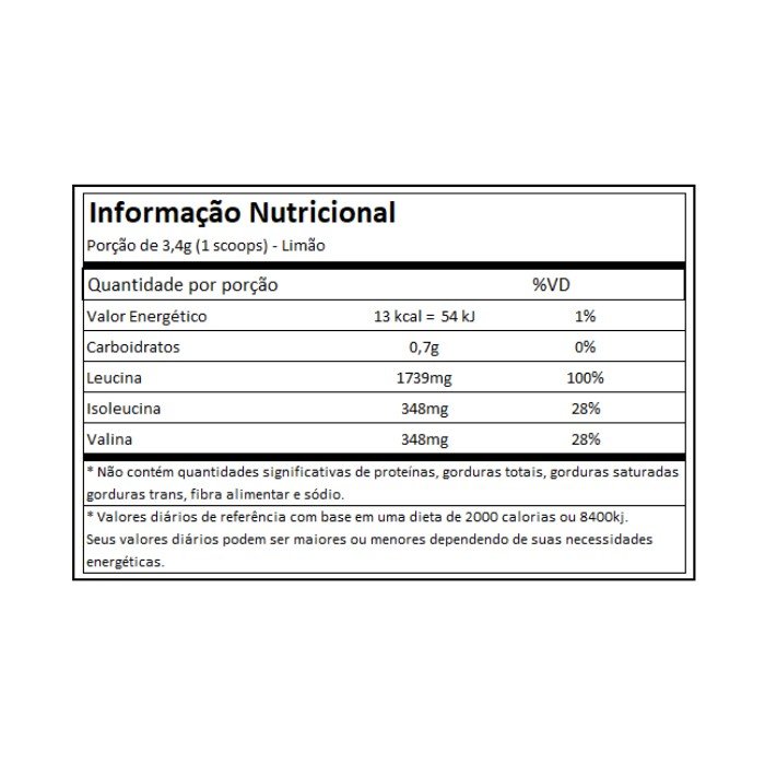 BCAA FIX SABOR LIMAO 240G INTEGRALMEDICA/DARKNESS