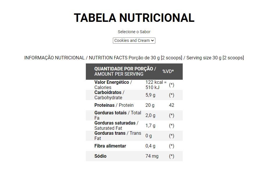 WHEY 100% PURE COOKIES AND CREAM 1,8KG INTEGRALMEDICA