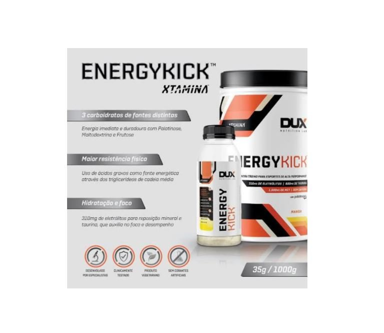 ENERGY KICK ABACAXI - POTE 1000G