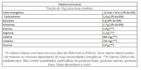 PRÉ TREINO D-VASTER ORIGINAL FRUTA ALIENIGENA POWER SUPPLEMENTS