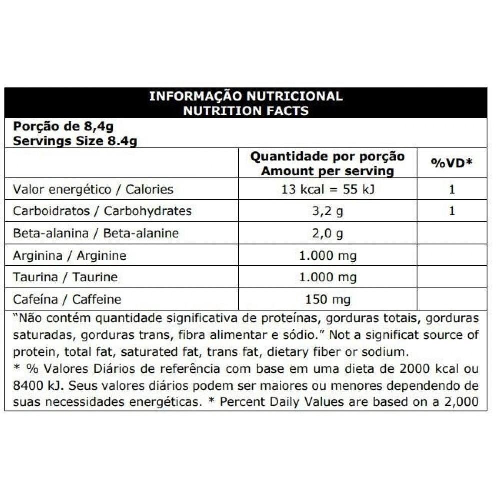 PRE TREINO HORUS POTE 150G SABOR LIMÃO YUZU MAX TITANIUM