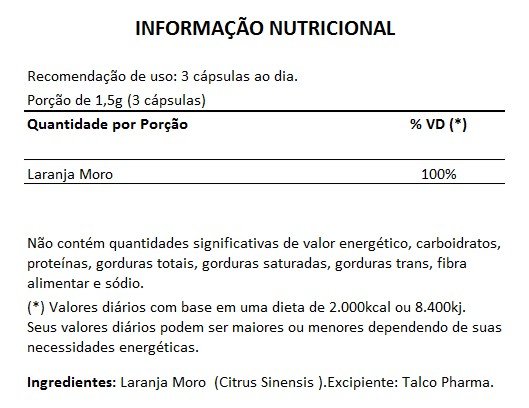 MOROBIO 60 CAPS 500MG BIO KLEIN