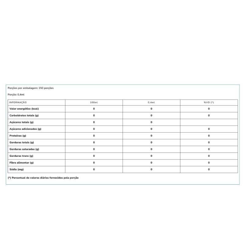 Stévia 100% 60ml Stevita Soul