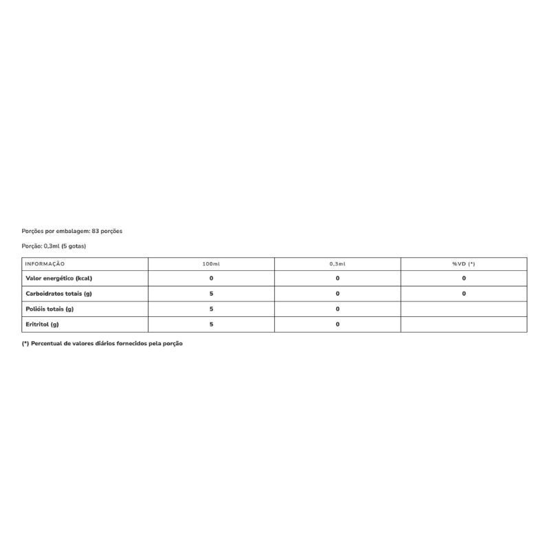 Adoçante Stévia 25ml Stevita