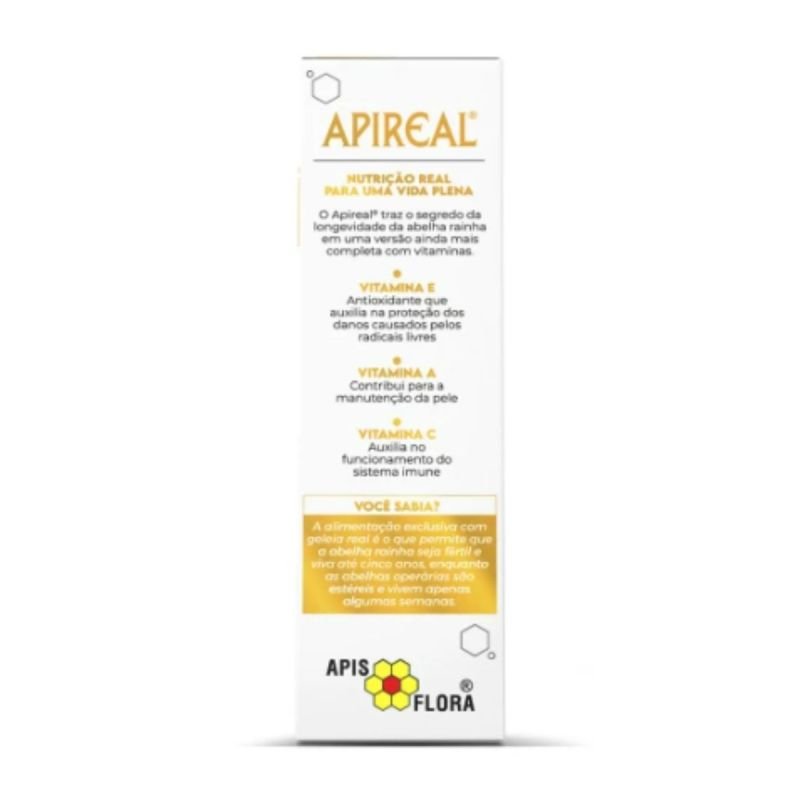 APIREAL GELEIA REAL 30CAPS 100MG APIS FLORA