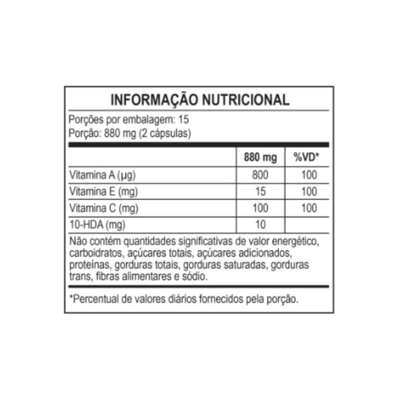 APIREAL GELEIA REAL 30CAPS 100MG APIS FLORA