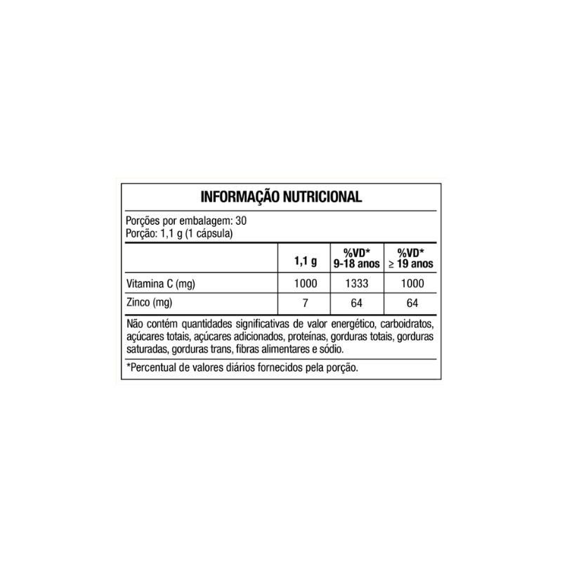 Ascorvit C 30 Cápsulas Maxinutri