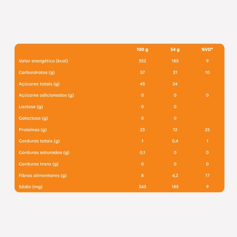 Barra de proteína UÊVO sabor Raspas de Laranja com Maçã 54g