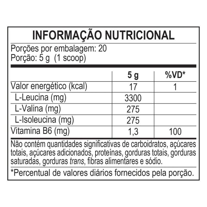 BCAA 12:1:1 RECOVERON 100G MORANGO SILVESTRE