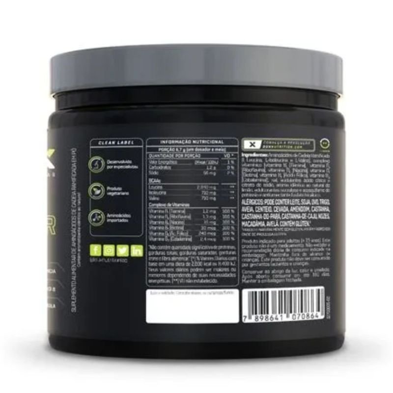 BCAA POWDER SABOR LARANJA 200G DUX NUTRITION LAB