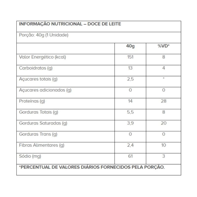 Bold Doce de Leite 40g