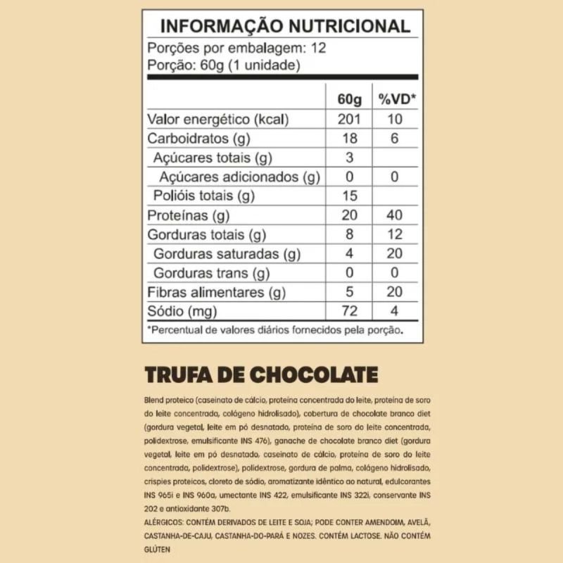 BOLD TRUFA DE CHOCOLATE UNIDADE