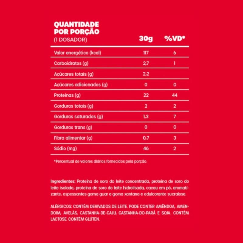 Bold Whey sabor Chocolate ao Leite 450g