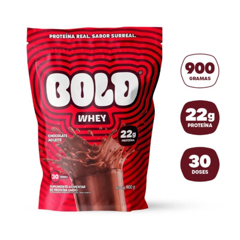 Bold Whey sabor Chocolate ao Leite 900g