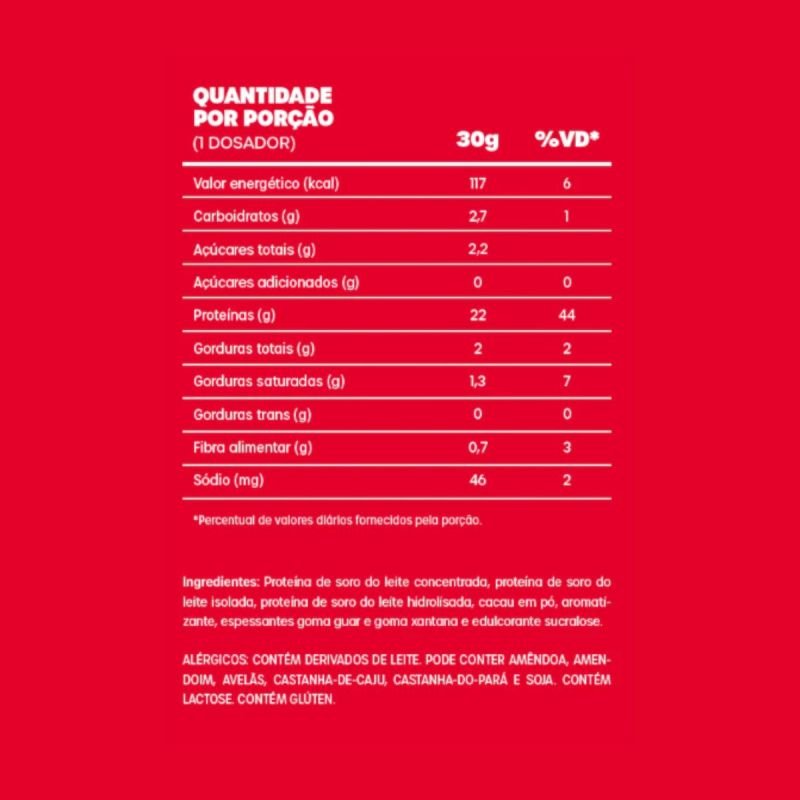 Bold Whey sabor Chocolate ao Leite 900g