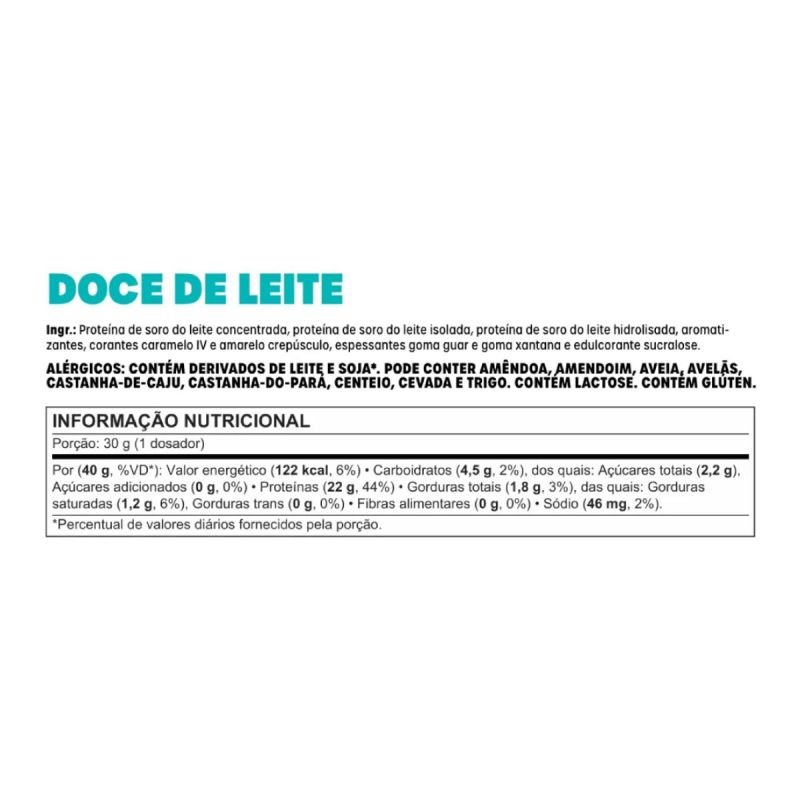 Bold Whey sabor Doce de Leite 900g