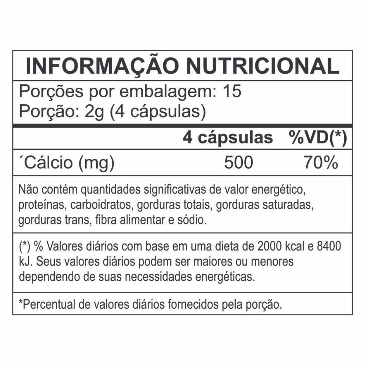 CALCIO DE OSTRAS 60CPS 500MG MUWIZ LOTE: 230131