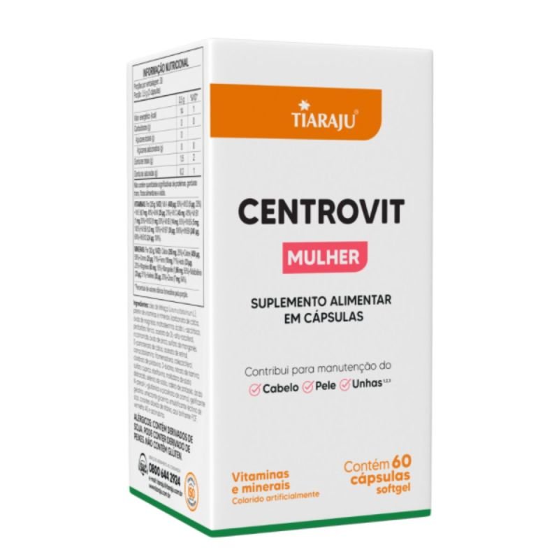 CENTROVIT MULHER FR X 60 CAPSULAS SOFTGEL