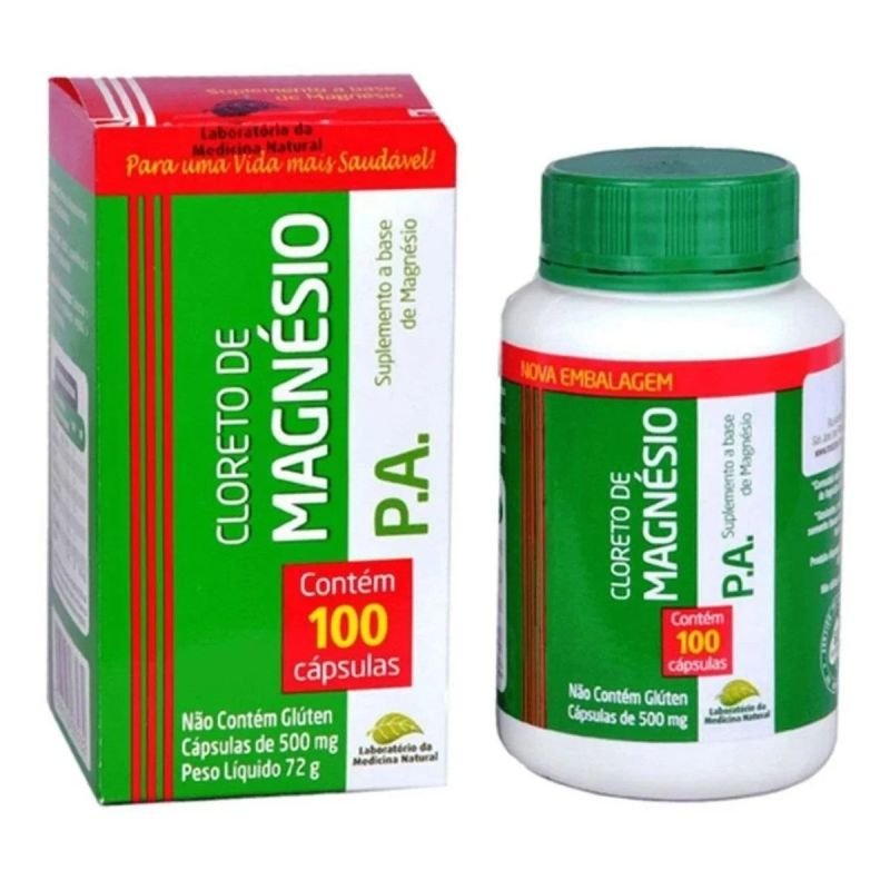 CLORETO DE MAGNESIO 100CPS 500MG MEDINAL