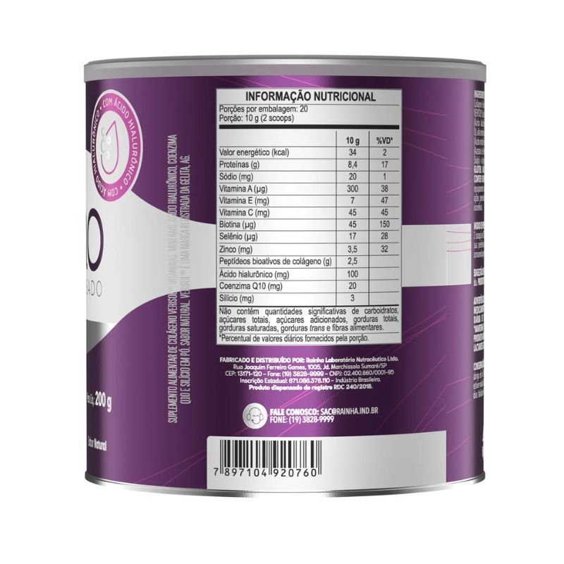 Colágeno Verisol sabor Frutas Vermelhas 200g BodyAction