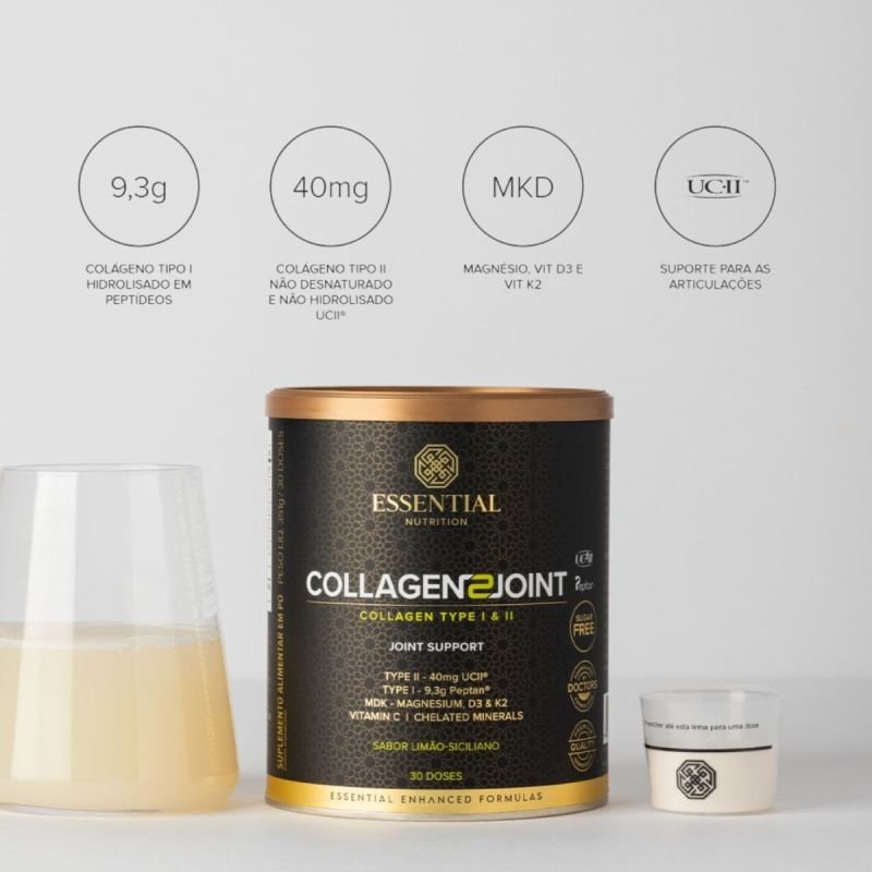 Collagen Joint sabor Limão 351g Essential.