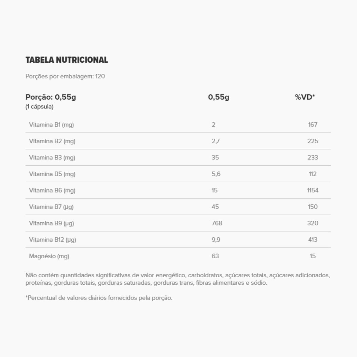 B Complex 120 cápsulas Essential 