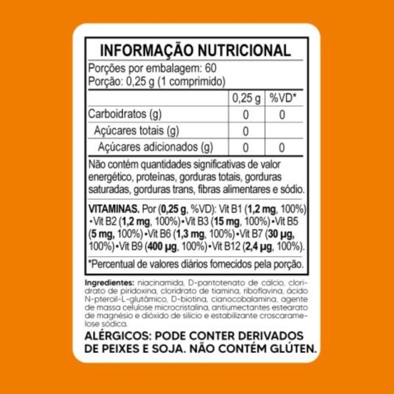 COMPLEX B 250MG FR X 60 COMP TIARAJU