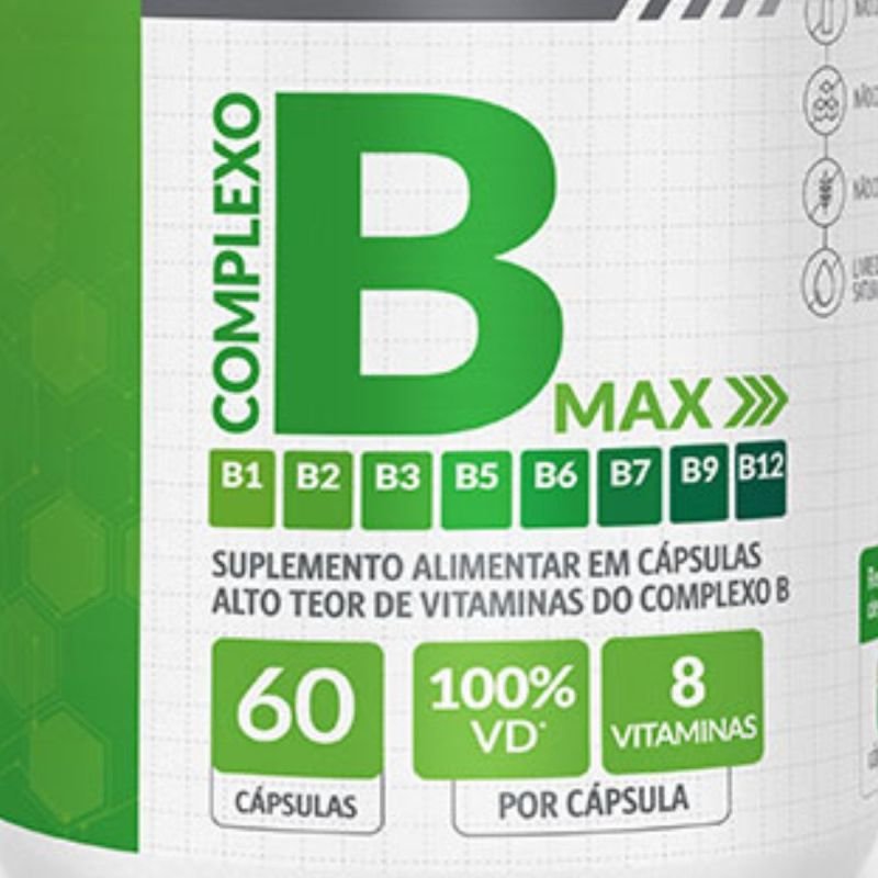 Complexo B Max 60 cápsulas Chamel