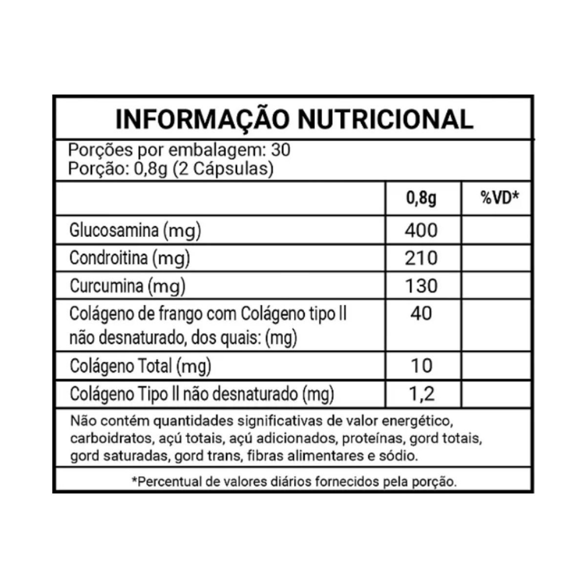 Condrix-II 400mg 60 capsúlas Linho Lev