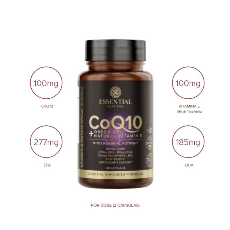 COQ10 120 cápsulas Essential