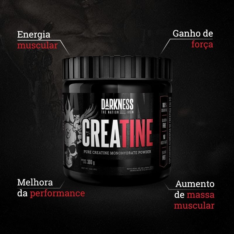 CREATINE 300G INTEGRALMEDICA DARKNESS