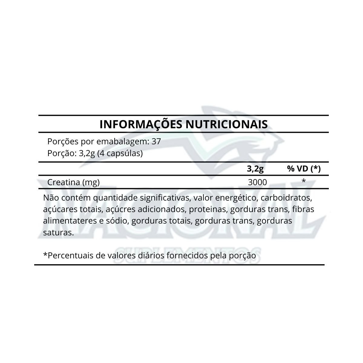 CREATINA 120 CAPS ABSOLUT NUTRITION