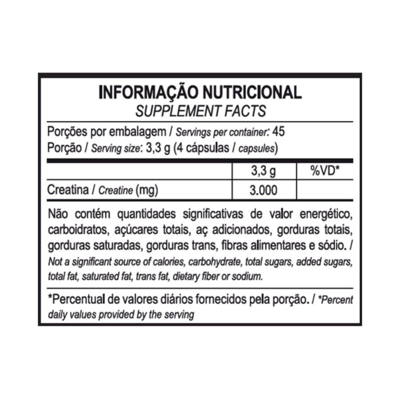 CREATINA CAPS PROBIOTICA POTE 180 CAPSULAS