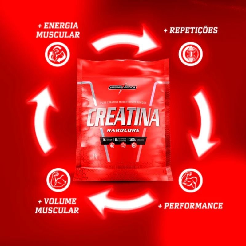 Creatina Hardcore 1Kg Integralmedica 