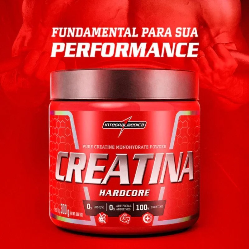 Creatina Hardcore 300g Integralmedica 