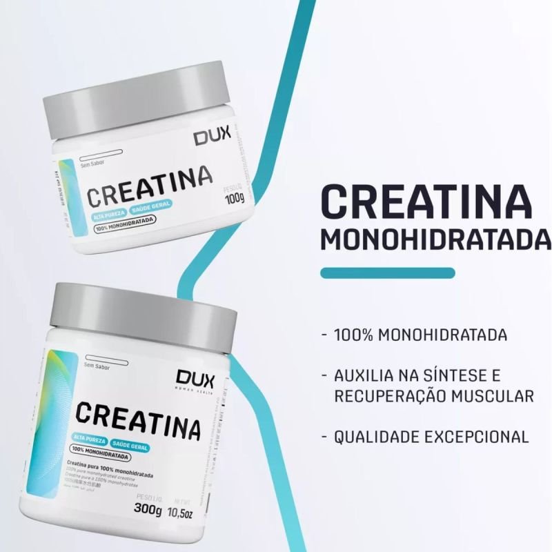 Creatina Monohidratada 100% 300g Dux Nutrition