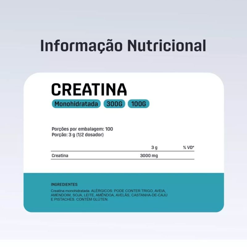 Creatina Monohidratada 100% 300g Dux Nutrition