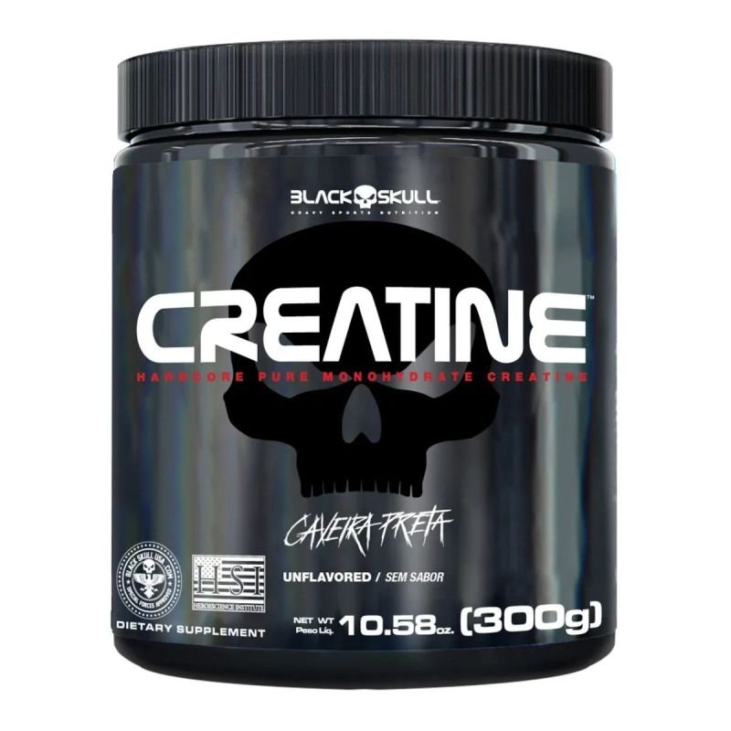 CREATINE 300G BLACK SKULL