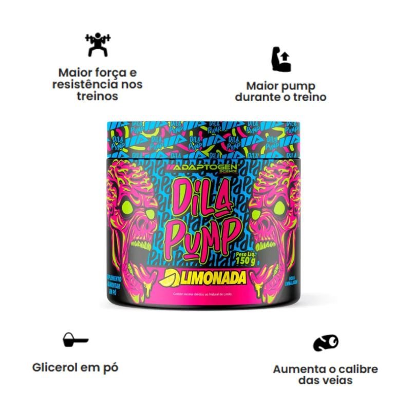 Dila Pump sabor Limonada 150g Adaptogen