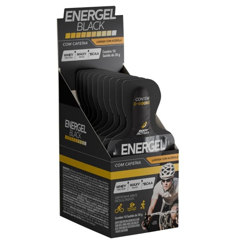 ENERGEL BLACK SACHES - LARANJA COM ACEROLA