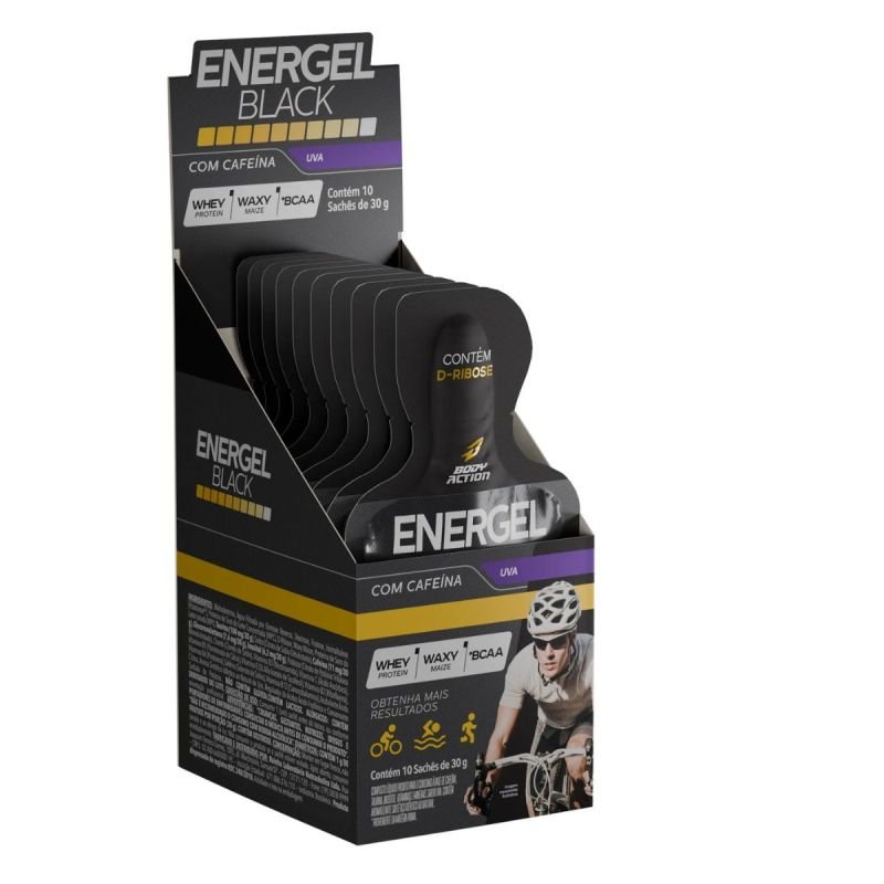Energel Black sabor Uva 30g Bodyaction