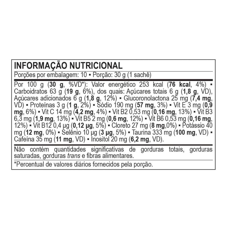 Energel Black sabor Uva 30g Bodyaction